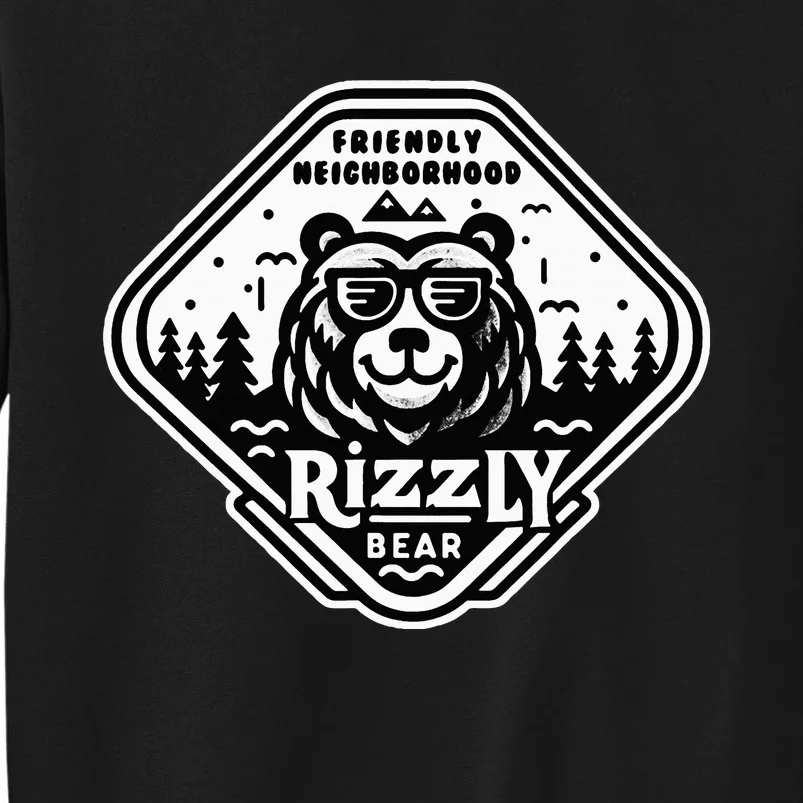 Funny Neighborhood Rizzly Bear Sweatshirt