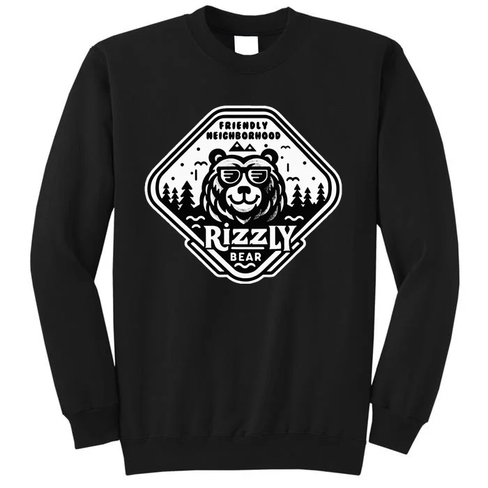 Funny Neighborhood Rizzly Bear Sweatshirt