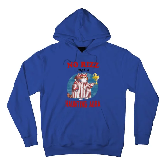 Funny No Rizz Just Haunting Aura Gift Tall Hoodie