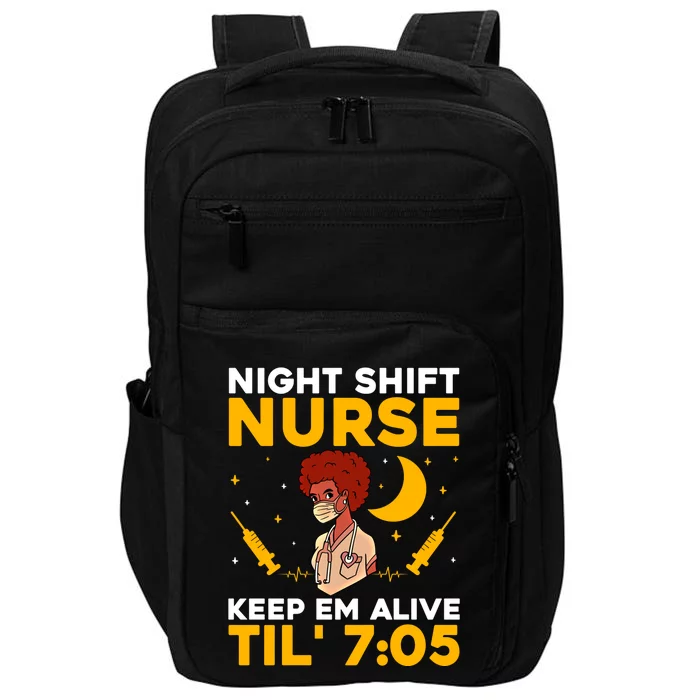 Funny Nurser Registed Nurse Job Profession Medical Worker Gift Impact Tech Backpack