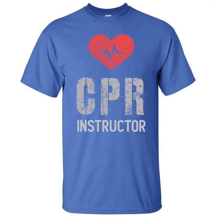 Funny Nursing School Student Studying Nurse Cpr Instructor Gift Tall T-Shirt