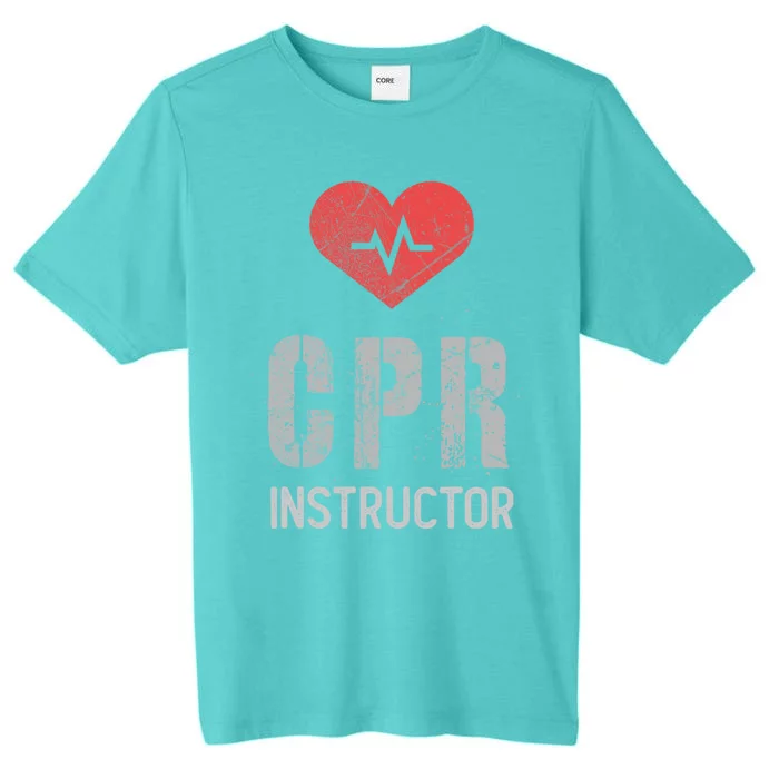 Funny Nursing School Student Studying Nurse Cpr Instructor Gift ChromaSoft Performance T-Shirt