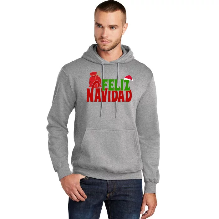 Feliz Navidad Spanish Christmas Tall Hoodie