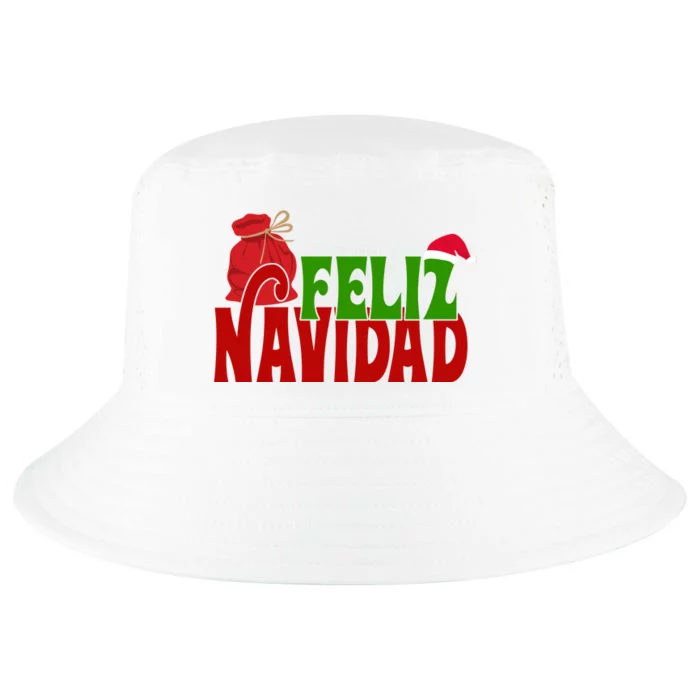 Feliz Navidad Spanish Christmas Cool Comfort Performance Bucket Hat