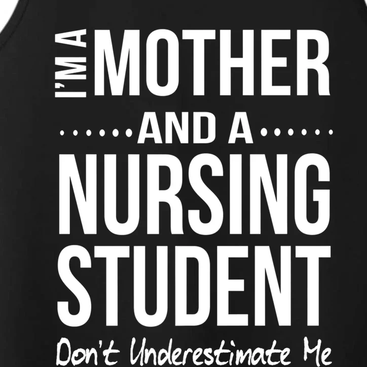 Funny Nursing Student Mom Nursing School Future Nurse Gift Performance Tank