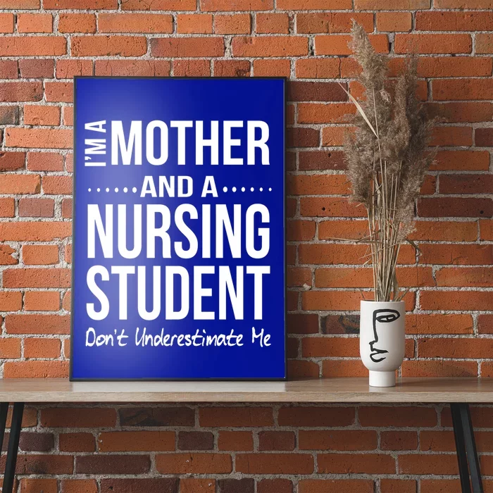 Funny Nursing Student Mom Nursing School Future Nurse Gift Poster