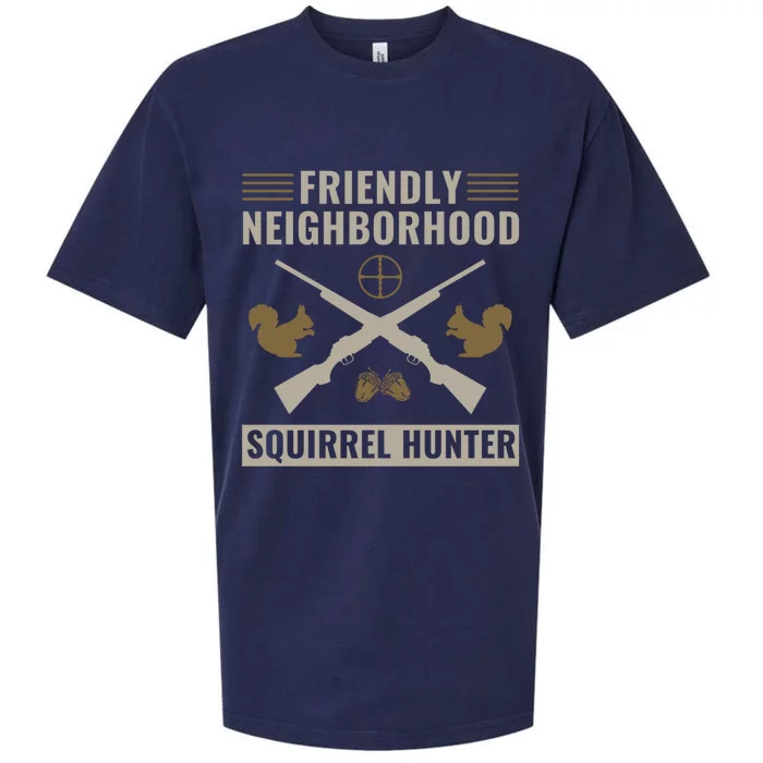 Friendly Neighborhood Squirrel Hunter Squirrel Hunting Gift Sueded Cloud Jersey T-Shirt