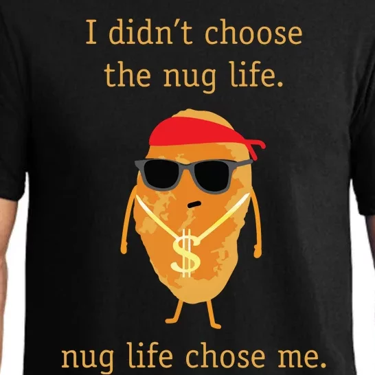 Funny Nugget Shirts Nug Life Chicken Nugget Pajama Set