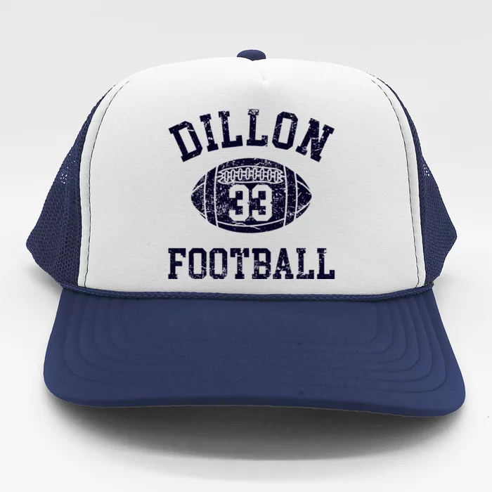 Friday Night Sport Fan Riggins Rigs Dillon 33 Football Trucker Hat