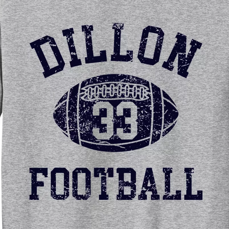 Friday Night Sport Fan Riggins Rigs Dillon 33 Football Tall Sweatshirt