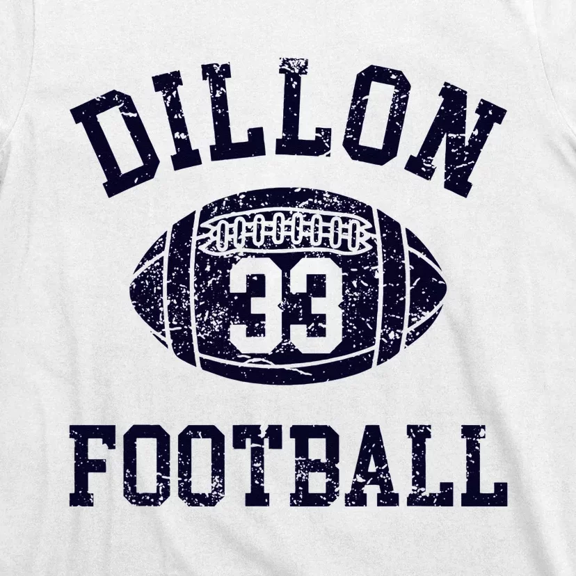 Friday Night Sport Fan Riggins Rigs Dillon 33 Football T-Shirt