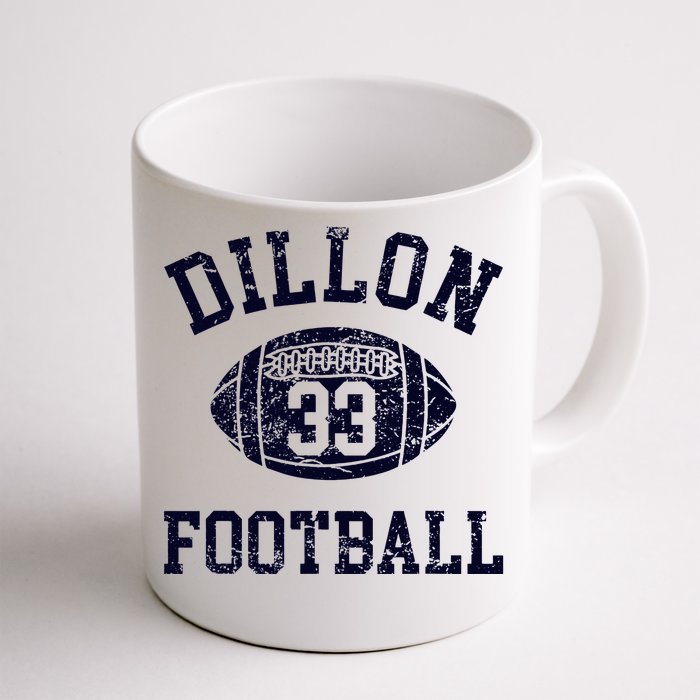 Friday Night Sport Fan Riggins Rigs Dillon 33 Football Front & Back Coffee Mug