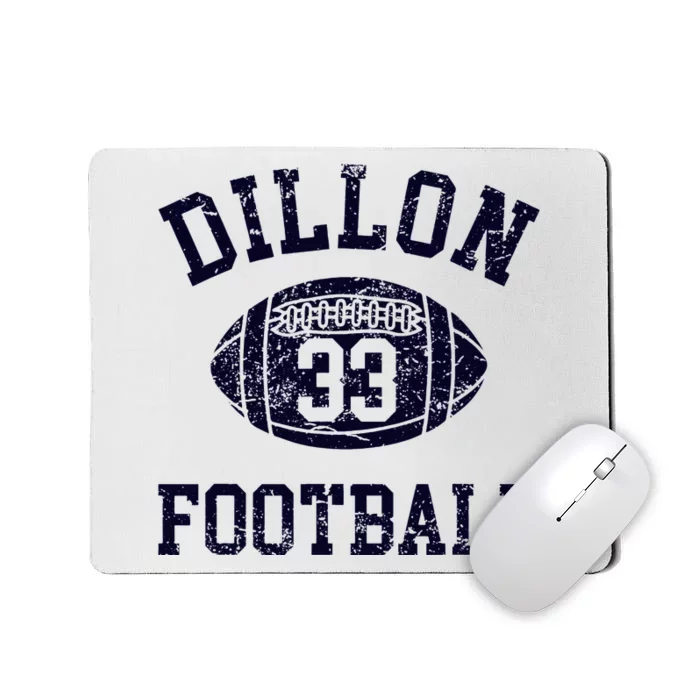 Friday Night Sport Fan Riggins Rigs Dillon 33 Football Mousepad