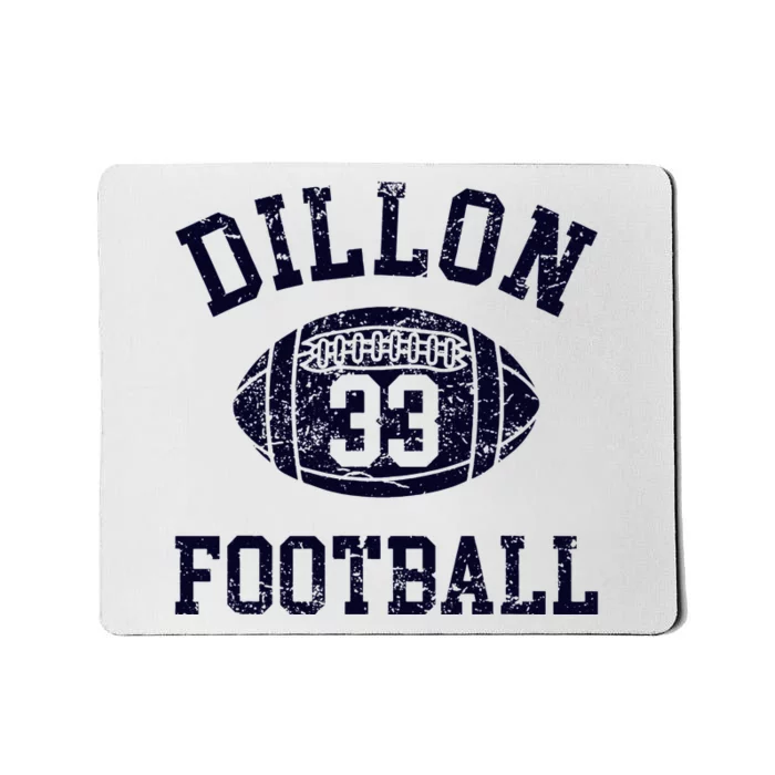 Friday Night Sport Fan Riggins Rigs Dillon 33 Football Mousepad