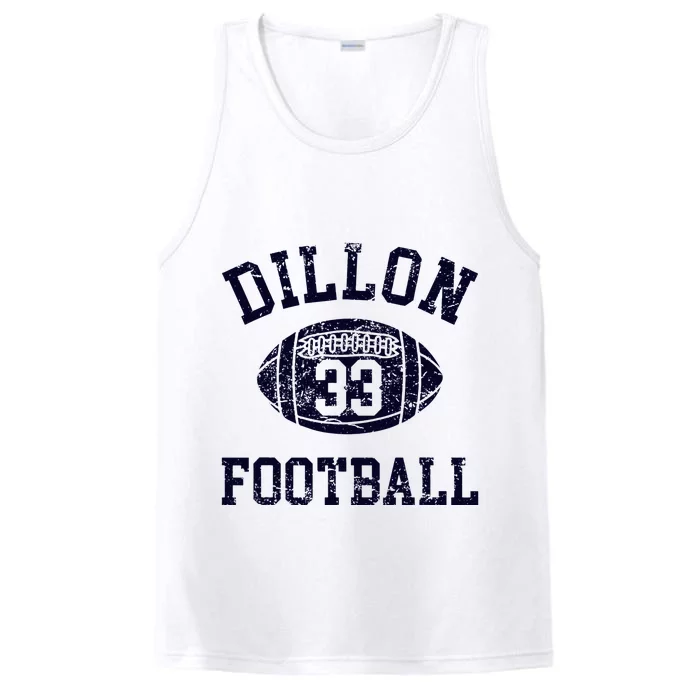 Friday Night Sport Fan Riggins Rigs Dillon 33 Football Performance Tank