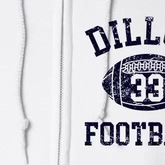 Friday Night Sport Fan Riggins Rigs Dillon 33 Football Full Zip Hoodie