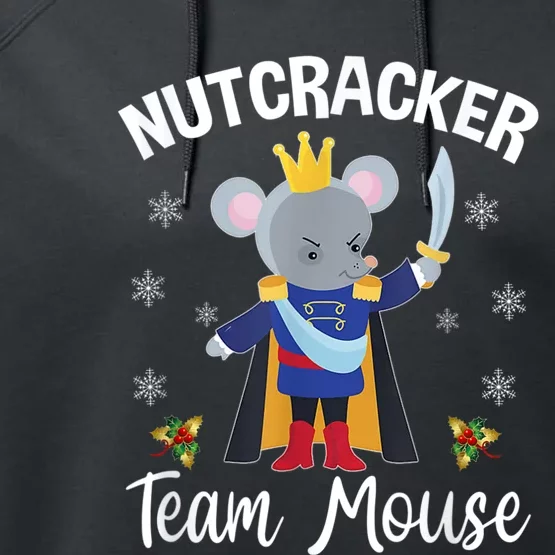 Funny Nutcracker Soldier Toy Christmas Dance Team Mouse Performance Fleece Hoodie