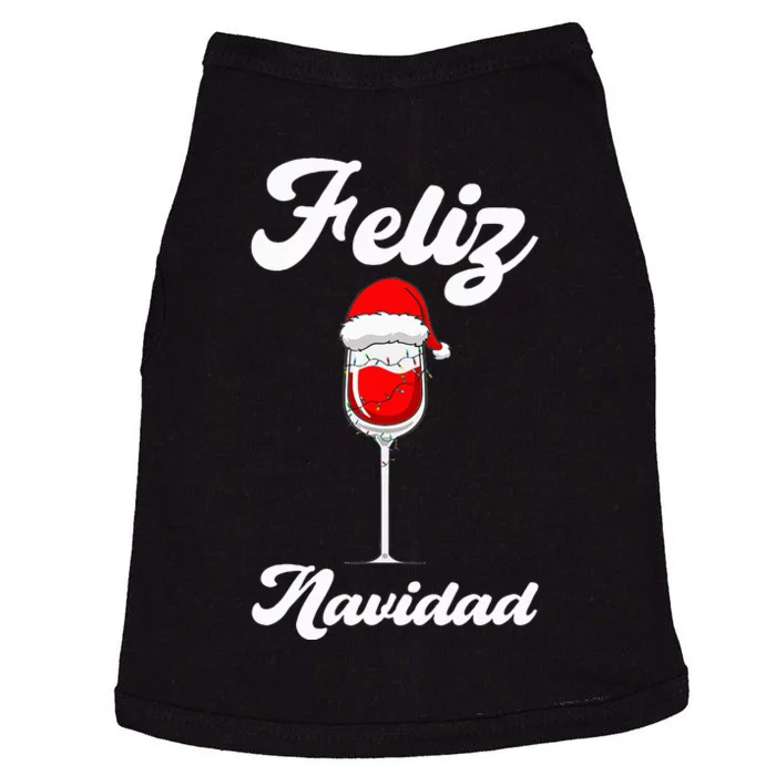 Feliz Navidad Spanish Christmas Doggie Tank