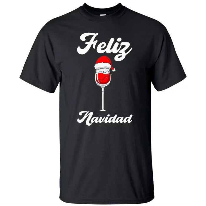 Feliz Navidad Spanish Christmas Tall T-Shirt