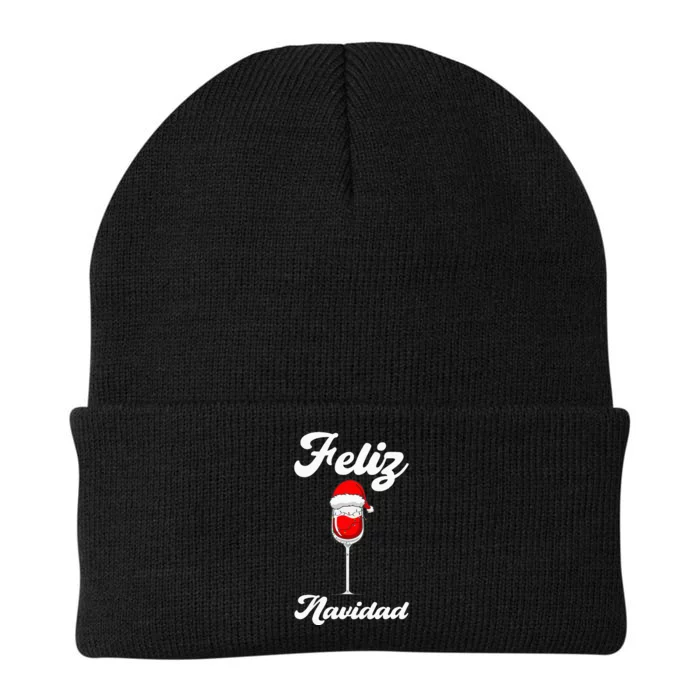 Feliz Navidad Spanish Christmas Knit Cap Winter Beanie