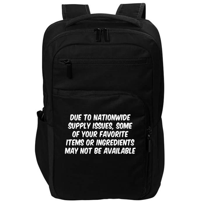 Funny Nationwide Supplies Issues Impact Tech Backpack