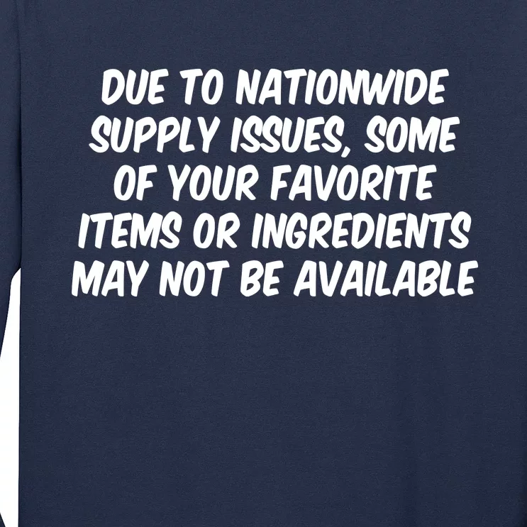 Funny Nationwide Supplies Issues Long Sleeve Shirt