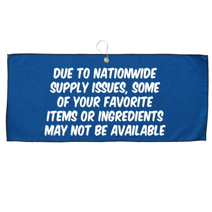 Funny Nationwide Supplies Issues Large Microfiber Waffle Golf Towel