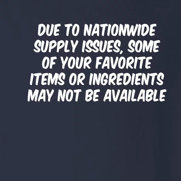 Funny Nationwide Supplies Issues Toddler Long Sleeve Shirt