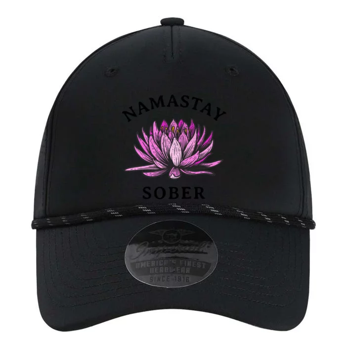 Funny Namastay Sober Na Aa 12 Step Recovery Funny Gift Funny Gift Performance The Dyno Cap