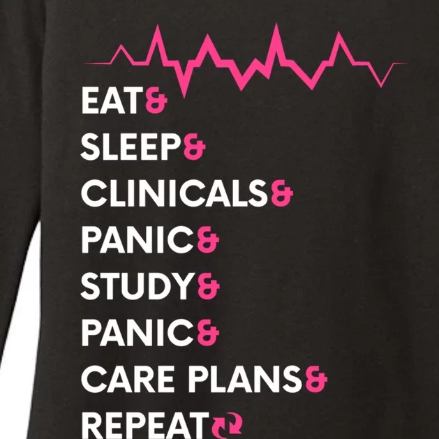 Funny Nursing School Student Future Nurse Gift Great Gift Womens CVC Long Sleeve Shirt