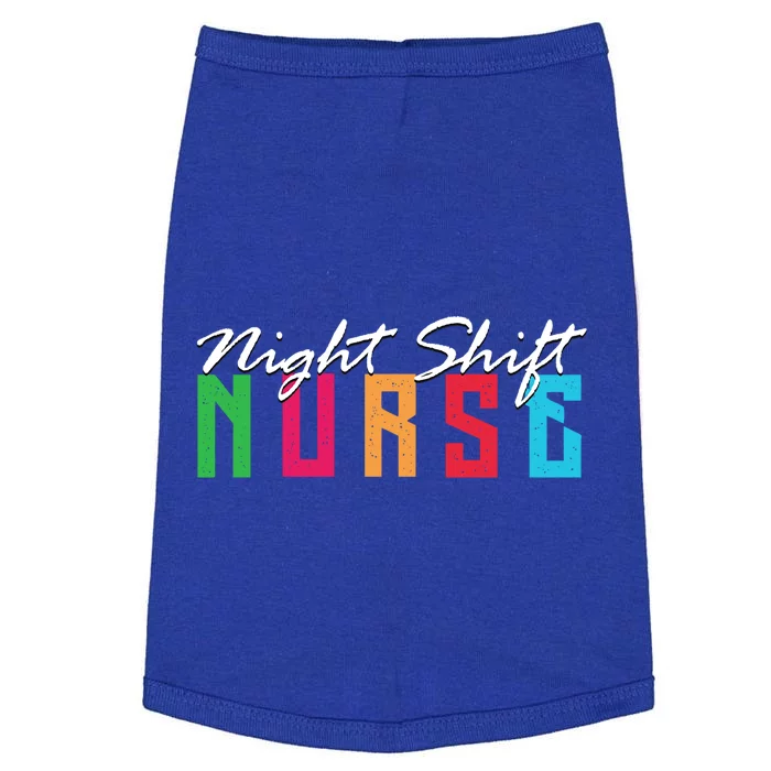 Funny Night Shifters Nurse Team 3rd Shift Work Midnight Crew Funny Gift $31 99 Doggie Tank