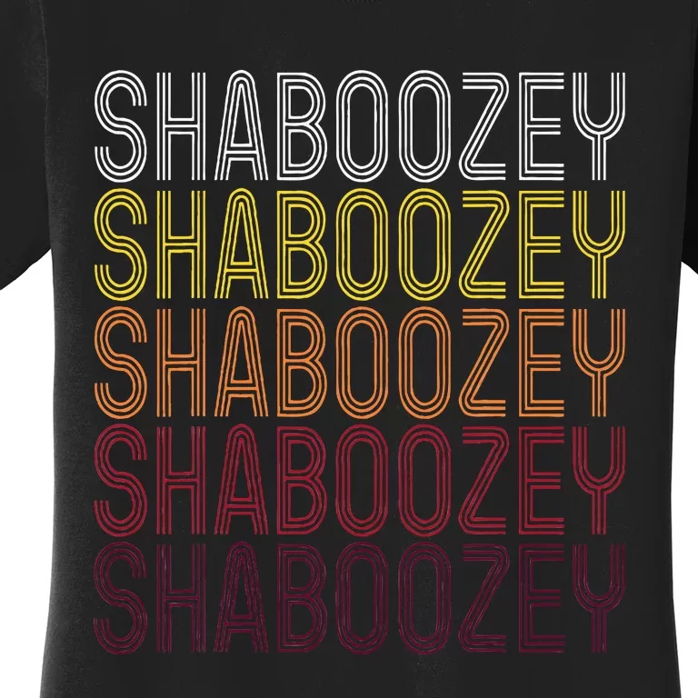 First Name Shaboozey I Love Shaboozey Retro Women's T-Shirt