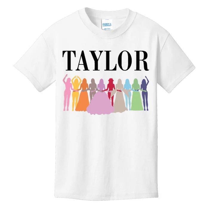 Fist Name Taylor Kids T-Shirt