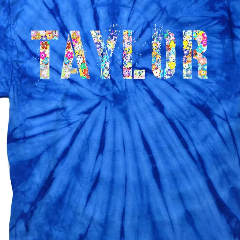 First Name T.Aylor Personalized Birthday Tie-Dye T-Shirt