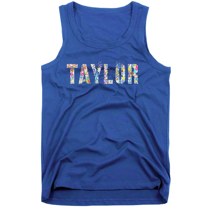 First Name T.Aylor Personalized Birthday Tank Top