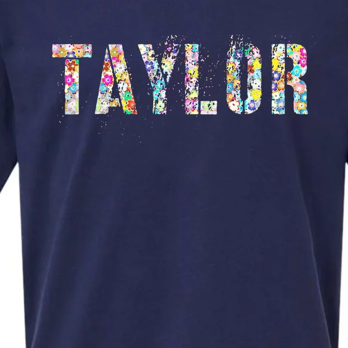 First Name T.Aylor Personalized Birthday Sueded Cloud Jersey T-Shirt