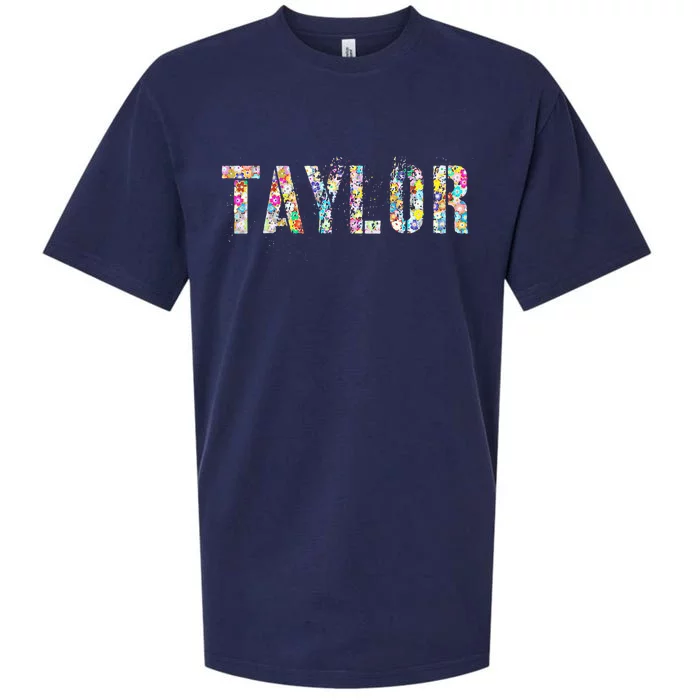 First Name T.Aylor Personalized Birthday Sueded Cloud Jersey T-Shirt