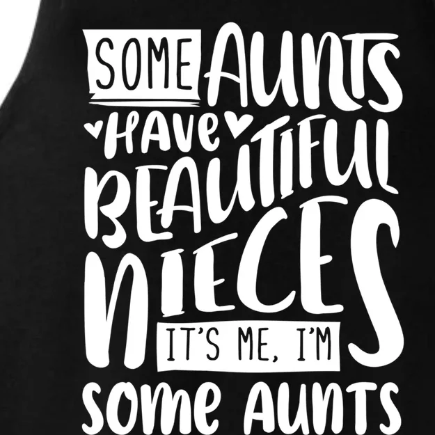 Funny Niece To Aunts Best Aunt Nieces Gift Ladies Tri-Blend Wicking Tank