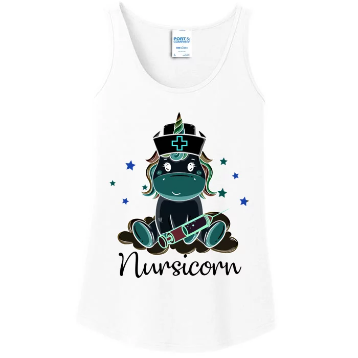 Funny Nurse Unicorn Nursicorn Best Gift For Gift Ladies Essential Tank