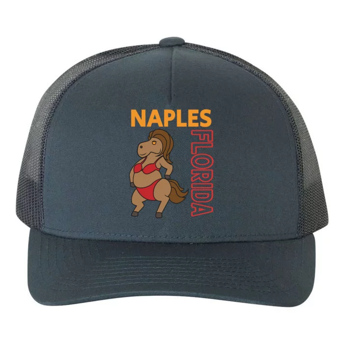 Funny Naples Vacation Family Trip Cool Gift Yupoong Adult 5-Panel Trucker Hat