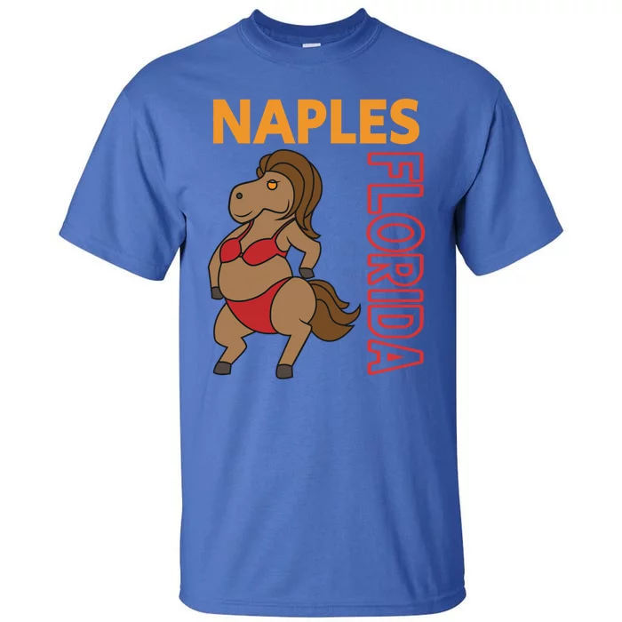 Funny Naples Vacation Family Trip Gift Tall T-Shirt