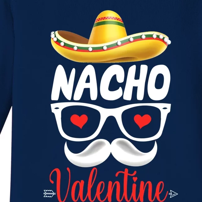 Funny Nacho Valentines Day Costume Couple Matching Great Gift Baby Long Sleeve Bodysuit