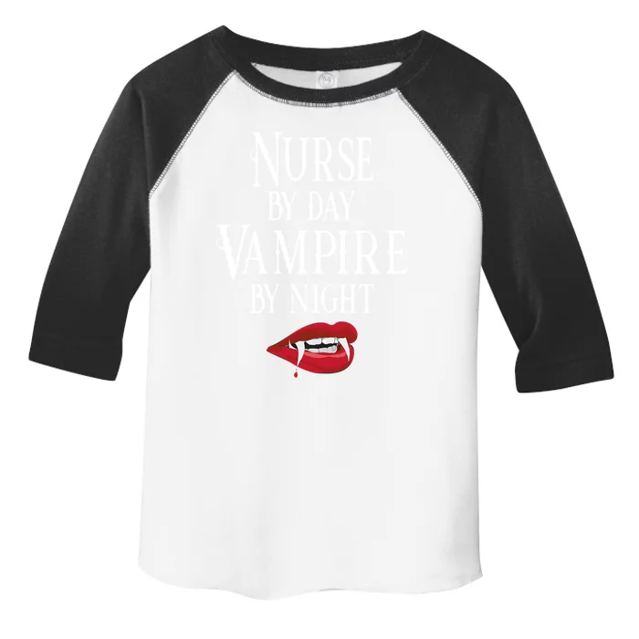 Funny Nurse Vampire Quote Halloween Joke Rn Lpn Crna Meaningful Gift Toddler Fine Jersey T-Shirt