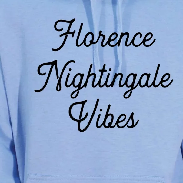 Florence Nightingale Vibes Gift For Nurse Nursing Student Gift Unisex Surf Hoodie