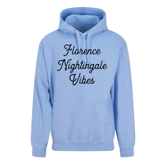 Florence Nightingale Vibes Gift For Nurse Nursing Student Gift Unisex Surf Hoodie