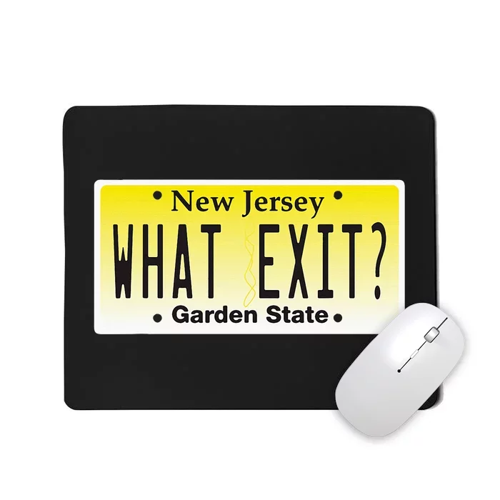 Funny Nj What Exit New Jersey Garden State Parkway Mousepad