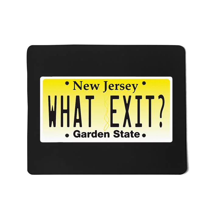 Funny Nj What Exit New Jersey Garden State Parkway Mousepad