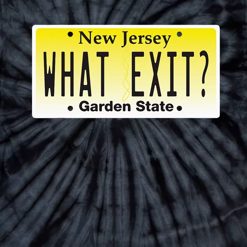 Funny Nj What Exit New Jersey Garden State Parkway Tie-Dye T-Shirt