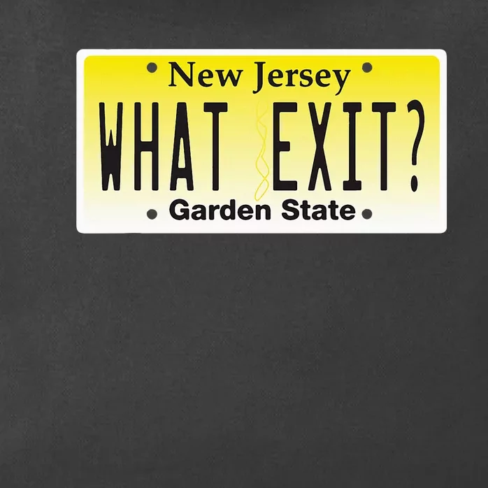 Funny Nj What Exit New Jersey Garden State Parkway Zip Tote Bag