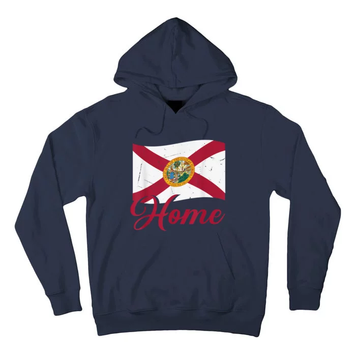 Floridian Native Women Distressed Fl Home States Florida Tall Hoodie